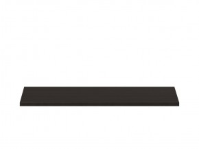 Полка ОРИОН для шкафа широкая, цвет Дуб Венге в Салехарде - salekhard.ok-mebel.com | фото 2