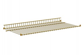 Полка сотовая L695 (золото) в Салехарде - salekhard.ok-mebel.com | фото