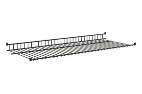 Полка сотовая L895 (черный муар) в Салехарде - salekhard.ok-mebel.com | фото