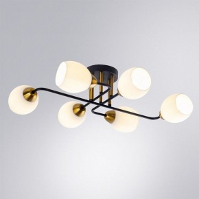 Потолочная люстра Arte Lamp Andrea A8141PL-6BK в Салехарде - salekhard.ok-mebel.com | фото 2