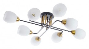 Потолочная люстра Arte Lamp Andrea A8141PL-8BK в Салехарде - salekhard.ok-mebel.com | фото