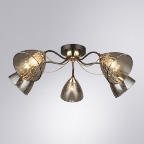 Потолочная люстра Arte Lamp Lily A4366PL-5BK в Салехарде - salekhard.ok-mebel.com | фото 2
