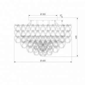 Потолочная люстра Bogate"s Cappio 380/8 в Салехарде - salekhard.ok-mebel.com | фото 5