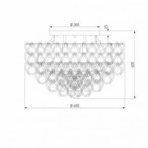 Потолочная люстра Bogate"s Cappio 380/8 Smart в Салехарде - salekhard.ok-mebel.com | фото 3