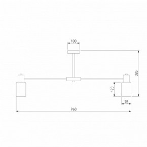 Потолочная люстра Eurosvet Vegga 70160/12 хром Smart в Салехарде - salekhard.ok-mebel.com | фото 4