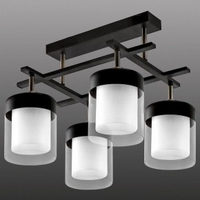 Потолочная люстра Imex MD.06593 MD.06593-4-S-BK+AB в Салехарде - salekhard.ok-mebel.com | фото
