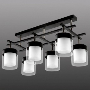 Потолочная люстра Imex MD.06593 MD.06593-6-S-BK+AB в Салехарде - salekhard.ok-mebel.com | фото 1