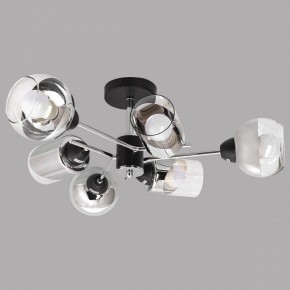 Потолочная люстра Imex MD.8243 MD.8243-6-S-BK+CH в Салехарде - salekhard.ok-mebel.com | фото