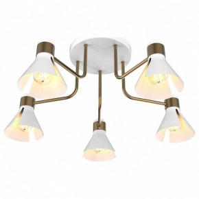 Потолочная люстра Imex MD.8312 MD.8312-5-S-WH+AB в Салехарде - salekhard.ok-mebel.com | фото