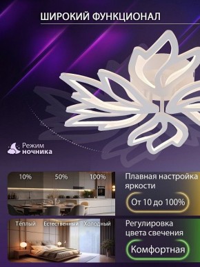 Потолочная люстра Natali Kovaltseva RIF LED LAMPS 81118/5C в Салехарде - salekhard.ok-mebel.com | фото 6