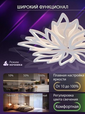 Потолочная люстра Natali Kovaltseva RIF LED LAMPS 81118/6C в Салехарде - salekhard.ok-mebel.com | фото 6
