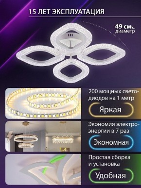 Потолочная люстра Natali Kovaltseva SM LED LAMPS 81455 в Салехарде - salekhard.ok-mebel.com | фото 5