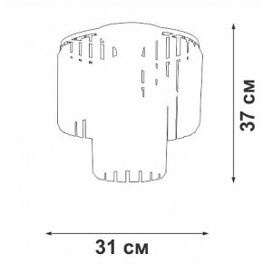 Потолочная люстра Vitaluce V5153 V5153-1/4PL в Салехарде - salekhard.ok-mebel.com | фото 4