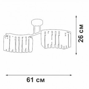 Потолочная люстра Vitaluce V5884 V5884-0/4PL в Салехарде - salekhard.ok-mebel.com | фото 4
