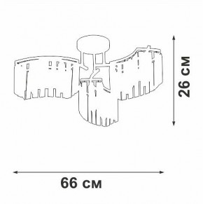 Потолочная люстра Vitaluce V5884 V5884-0/6PL в Салехарде - salekhard.ok-mebel.com | фото 3