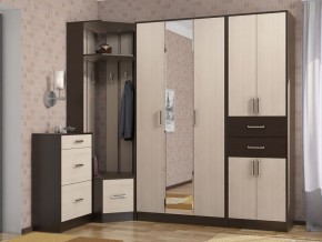 Прихожая ДИАНА-4 сек №10 (Венге/Дуб молочный) в Салехарде - salekhard.ok-mebel.com | фото 3