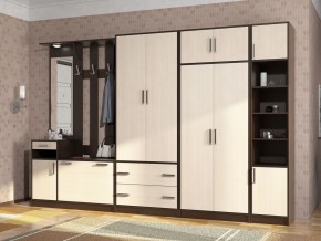 Прихожая ДИАНА-4 сек №3 (Венге/Дуб молочный) в Салехарде - salekhard.ok-mebel.com | фото 3
