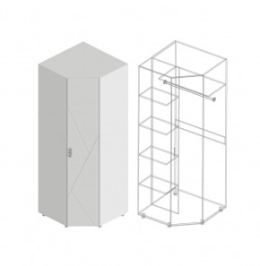 Прихожая "Сандра" (модульная) в Салехарде - salekhard.ok-mebel.com | фото 12