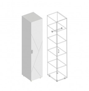 Прихожая "Сандра" (модульная) в Салехарде - salekhard.ok-mebel.com | фото 26