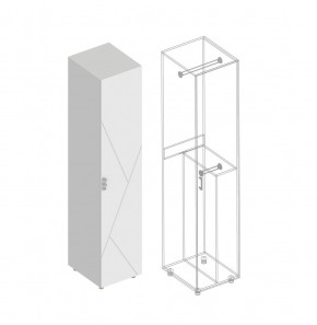 Прихожая "Сандра" (модульная) в Салехарде - salekhard.ok-mebel.com | фото 29
