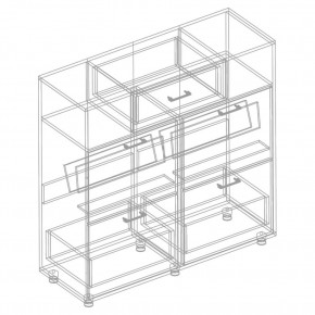 Прихожая "Сандра" (модульная) в Салехарде - salekhard.ok-mebel.com | фото 4