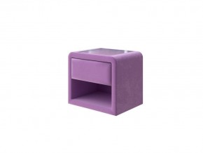 PROxSON Тумба Cube (Ткань: Велюр Shaggy Lilac) 52x41 в Салехарде - salekhard.ok-mebel.com | фото