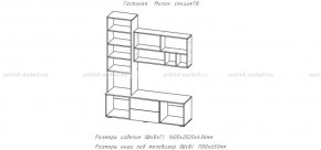 МИЛАН-1 Секция ТВ (ЦРК.МЛН.01 секция ТВ) в Салехарде - salekhard.ok-mebel.com | фото 2