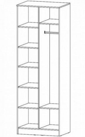 ГАММА Шкаф 2-х створчатый в Салехарде - salekhard.ok-mebel.com | фото 2