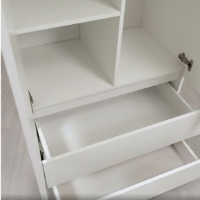 Шкаф 2-х створчатый Симпл ШК-03 (белый) в Салехарде - salekhard.ok-mebel.com | фото 6