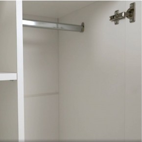 Шкаф 2-х створчатый Симпл ШК-03 (белый) в Салехарде - salekhard.ok-mebel.com | фото 9