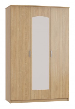 Шкаф 3-х дверный с зеркалом Шк210.1 МС Ирина в Салехарде - salekhard.ok-mebel.com | фото