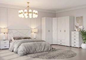 Шкаф 3-ств. с 2 ящ. "Сандра" в Салехарде - salekhard.ok-mebel.com | фото 2
