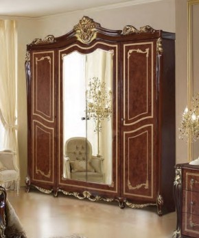 Шкаф 4-х дверный с зеркалами (19.144) Джоконда в Салехарде - salekhard.ok-mebel.com | фото