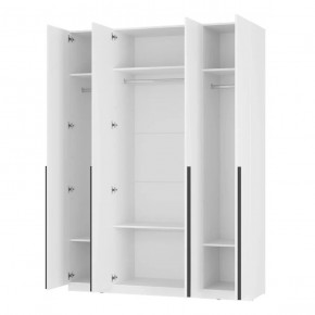 Шкаф 4-х створчатый Айрон ШК-13 (белый) в Салехарде - salekhard.ok-mebel.com | фото 2