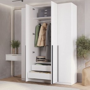 Шкаф 4-х створчатый Айрон ШК-13 (белый) в Салехарде - salekhard.ok-mebel.com | фото 4