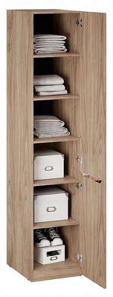 Шкаф для белья Глосс СМ-319.07.002 в Салехарде - salekhard.ok-mebel.com | фото 2