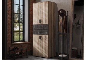 Шкаф для белья Паркинс в Салехарде - salekhard.ok-mebel.com | фото 4