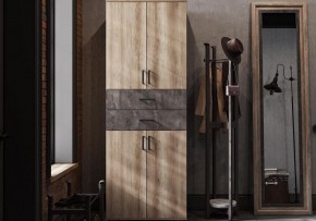 Шкаф для белья Паркинс в Салехарде - salekhard.ok-mebel.com | фото 6