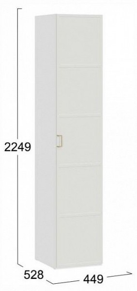 Шкаф для белья Стелла в Салехарде - salekhard.ok-mebel.com | фото 4