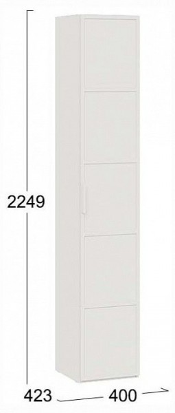 Шкаф для белья Стелла Исп.2 в Салехарде - salekhard.ok-mebel.com | фото 4