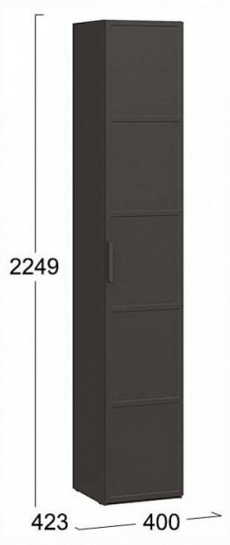 Шкаф для белья Стелла Исп.2 в Салехарде - salekhard.ok-mebel.com | фото 4
