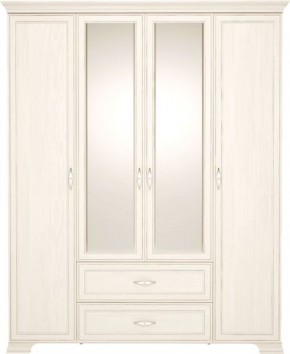 Шкаф для одежды 4-х дверный с зеркалом Венеция 2 бодега в Салехарде - salekhard.ok-mebel.com | фото