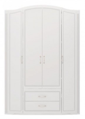 Шкаф для одежды 4-х дв.с ящиками Виктория 2  без зеркал в Салехарде - salekhard.ok-mebel.com | фото