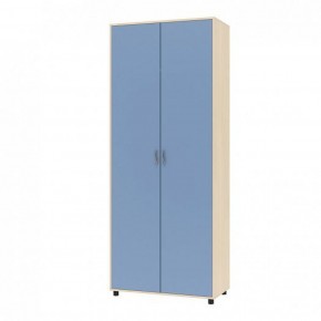 Шкаф для одежды Дельта-2 Дуб молочный/Голубой в Салехарде - salekhard.ok-mebel.com | фото