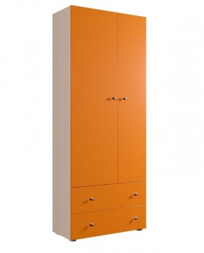 Шкаф ДМ 800 с 2-мя ящиками (оранж) в Салехарде - salekhard.ok-mebel.com | фото
