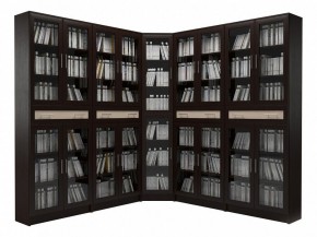 Шкаф книжный Мебелайн-24 в Салехарде - salekhard.ok-mebel.com | фото 2