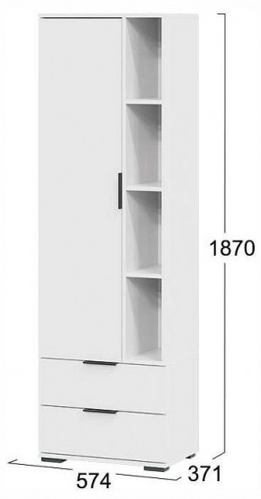 Шкаф комбинированный Агата в Салехарде - salekhard.ok-mebel.com | фото 4