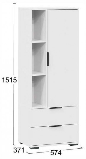 Шкаф комбинированный Агата в Салехарде - salekhard.ok-mebel.com | фото 4