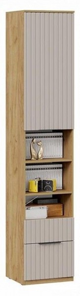 Шкаф комбинированный Хилтон Исп. 2 в Салехарде - salekhard.ok-mebel.com | фото