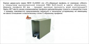 Шкаф-купе 1500 серии NEW CLASSIC K3+K3+B2+PL1 (2 ящика+1 штанга) профиль «Капучино» в Салехарде - salekhard.ok-mebel.com | фото 5